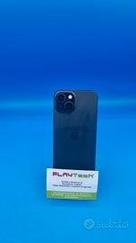 APPLE IPHONE 15 128GB BLACK BATTERIA 100% USATO
