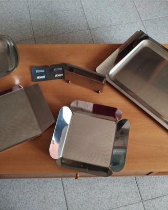 Vassoi acciaio inox