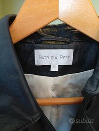 giacca chiodo Patrizia Pepe  nera tg 38 