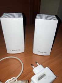 2 x Ripetitori per router WiFi Linksys Velop Rete