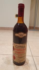Vino CITRA Montepulciano d'Abruzzo 1979