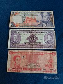 banconote Venezuela 