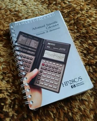 Manuale HP-28C/S Hewlett-Packard calcolatrice 

