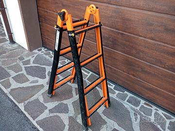 SCALA RIPIEGABILE E ALLUNGABILE FINO 3,80 METRI