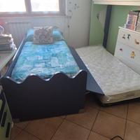 letto Battistella con secondo letto seminuovo