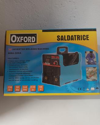 saldatrice portatile oxford mma 500a €70