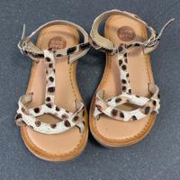 Sandali bambina ghepardati taglia 27