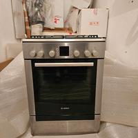 BOSCH HGV74W357T CUCINA DA ACCOSTO - INOX