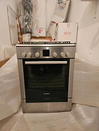 BOSCH HGV74W357T CUCINA DA ACCOSTO - INOX