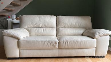 Divano in Pelle 3 Posti