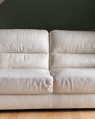 Divano Poltronesofà 3 posti in vera pelle