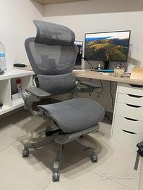 Sedia ufficio ergonomica e regolabile Hinomi H1 pr