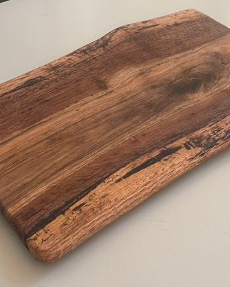 Tagliere in legno di cerro artigianale