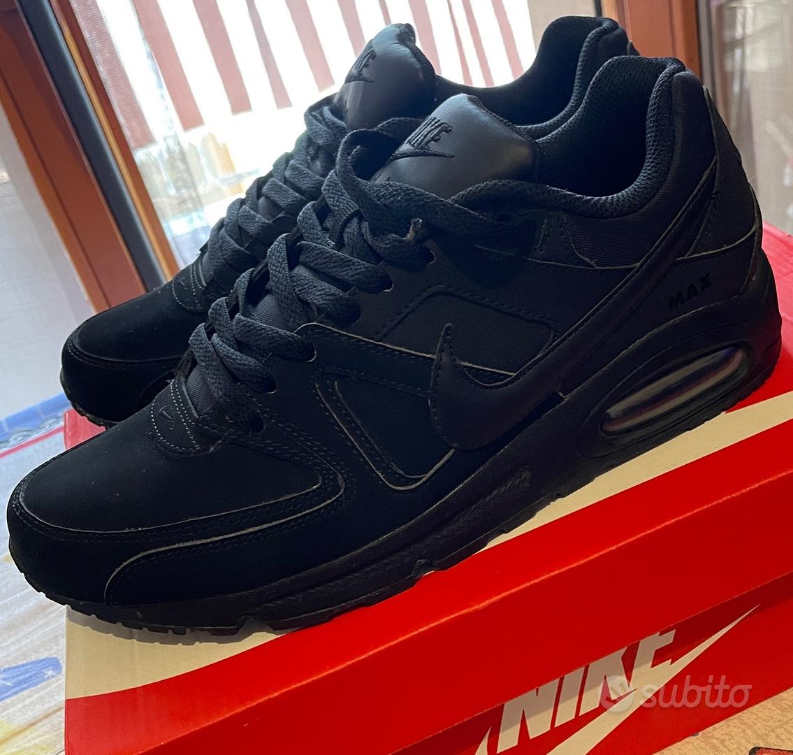 Nike Air Max Command Leather Black NUOVE Abbigliamento e