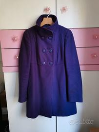 Cappotto viola benetton