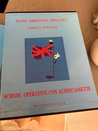 Raro e completo Schedario Vintage di Lingua Ingles
