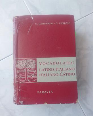 vocabolario latino paravia