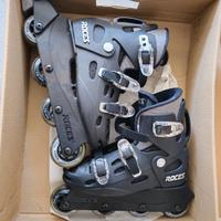 Pattini in linea roller Roces Chicago black 