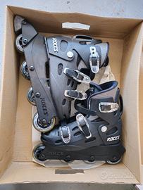 Pattini in linea roller Roces Chicago black 