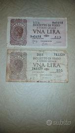 Banconote 1 lira Italia, serie 513, 355