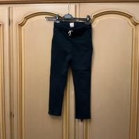 Zara Girls pantaloni blu scuro joggers slim 9 anni