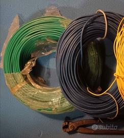 Una matassa di cavo elettrico 