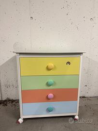 Cassettiera/fasciatoio