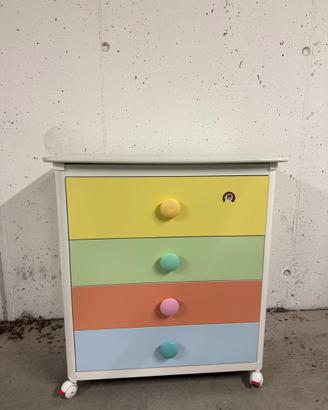 Cassettiera/fasciatoio