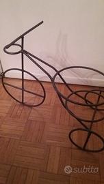 Triciclo in ferro battuto