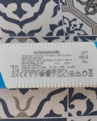 Alimentatore Led dimmerabile Corrente Costante 1A