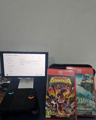 Nintendo Switch 2  + 3 Giochi