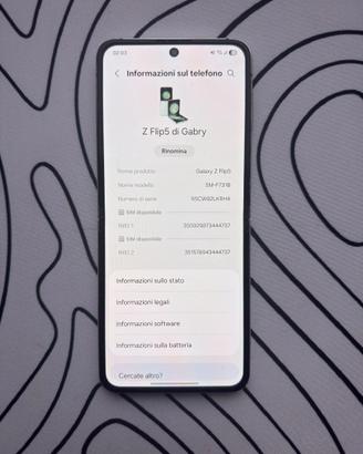 Samsung Galaxy Z Flip 5 256 GB Verde 🔥PERFETTO🔥