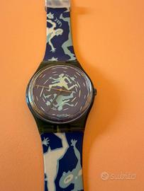 Orologio Swatch Crash GG111 by Massimo Giacon