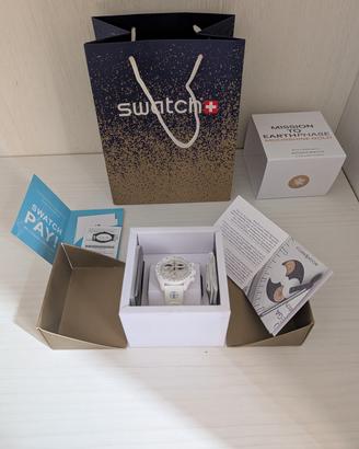 Omega Swatch moonshine gold Mission to Earth phase