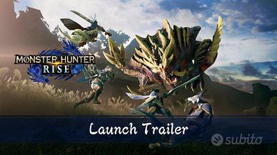 Swicth monster hunter rise
