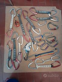 rinvii gri gri secchiello moschettoni vari