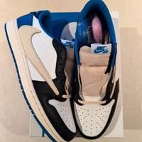 Jordan 1 Retro Low * TS Blu 39