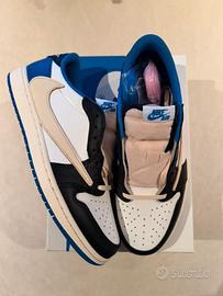 Jordan 1 Retro Low * TS Blu 39