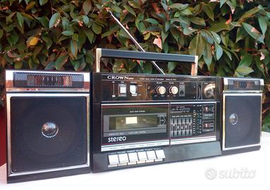 Boombox Crown Japan SZ-1130S anni 80