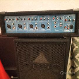 Mixer amplificato e casse Wharfedale-pm500