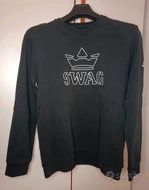Felpa uomo Swag senza cappuccio taglia L casual