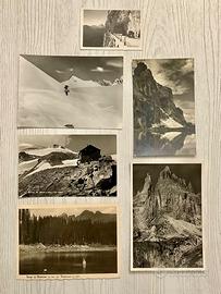 5 Cartoline  non viaggiate in b/ n (+1 foto)