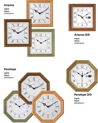 Orologio da parete in legno