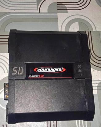 sound digital 3000.1 2ohm