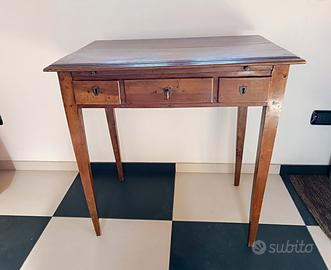TAVOLINO SCRITTOIO ANTICO 