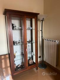 vetrinetta in legno massello