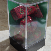 CHX 25304 Speckled Polyhedral Strawberry 7Dadi D&D