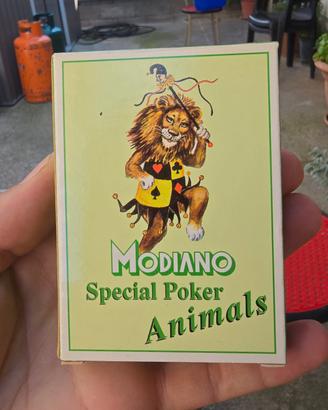 Carte da Gioco Modiano Special Poker Animals