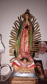 statua madonna di Guadalupe 35x12x15