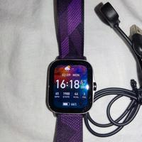 Smartwatch GTS 2e cavo ricarica e 2 cinturini 